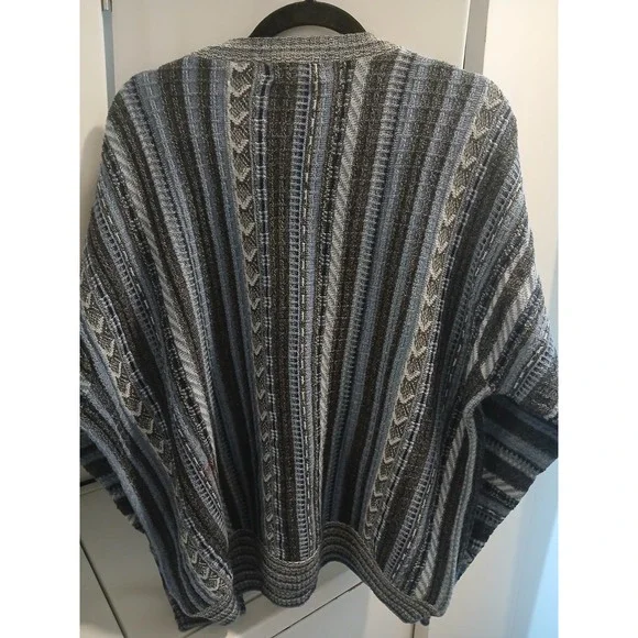 Vintage Norm Thompson Italy Mens Large Knit Cosby Coogi Style Crewneck Sweater - Picture 7 of 7